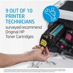 HP 507A Toner Cartridge - Cyan - Laser - 6000 Page - 1 Pack