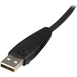 StarTech.com 10 ft 2-in-1 Universal USB KVM Cable - Video / USB cable - HD-15, 4 pin USB Type B M
