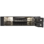 StarTech.com 2 Drive 2.5in Trayless Hot Swap SATA Mobile Rack Backplane - 2 x Total Bay - 2 x 2.5 Bay