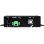 StarTech.com 2 Port Wall Mountable USB to Serial Adapter Hub with COM Retention