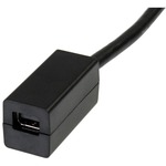 StarTech.com 6in DisplayPort to Mini DisplayPort Video Cable Adapter - M/F - DisplayPort Male Digital A / V