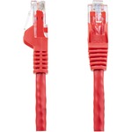 StarTech.com 75 ft Red Snagless Cat6 UTP Patch Cable - Category 6 - 75 ft - 1 x RJ-45 Male Network - Red