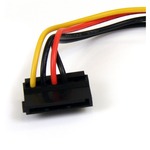 StarTech.com 6in 4 Pin Molex to Right Angle SATA Power Cable Adapter - 6