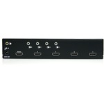 StarTech.com 4 Port High Speed HDMI Video Splitter w/ Audio - 1 x Mini-phone Stereo Audio In