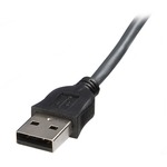 StarTech.com 10 ft Ultra-Thin USB VGA 2-in-1 KVM Cable - 1 x HD-15 Male VGA - 1 x Type A Male USB