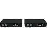 StarTech.com Gigabit Ethernet over Coaxial Unmanaged Network Extender Kit - 2.4km