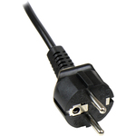 StarTech.com Standard Power Cord - 2m - Schuko CEE 7 - C5 Cloverleaf 220V AC
