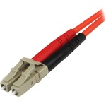 StarTech.com 2m Multimode 50/125 Duplex Fiber Patch Cable LC - 2x LC Male Network - 2x ST Male Network