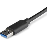 StarTech.com USB 3.0 to Dual Port Gigabit Ethernet Adapter NIC w/ USB Port - 2 x RJ-45 - Twisted Pair