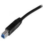 StarTech.com 1m 3ft Certified SuperSpeed USB 3.0 A to B Cable - M/M - 1 x Type A Male USB