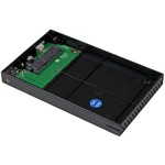 StarTech.com 2.5in Aluminum USB 3.0 External SATA III SSD Hard Drive Enclosure with UASP for SATA 6 Gbps