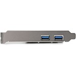 StarTech.com 2 Port PCI Express PCIe SuperSpeed USB 3.0 Controller Card w/ SATA Power