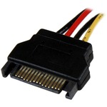 StarTech.com 12in SATA to Molex LP4 Power Cable Adapter - F/M - For Hard Drive