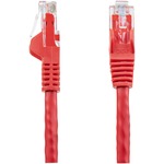 StarTech.com 5m Red Gigabit Snagless RJ45 UTP Cat6 Patch Cable - 1 x RJ-45 Male Network
