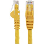 StarTech.com 2m Yellow Gigabit Snagless RJ45 UTP Cat6 Patch Cable - 1 x RJ-45 Male Network