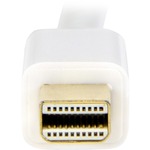 StarTech.com Mini DisplayPort to HDMI converter cable - 6 ft 2m - 4K - White