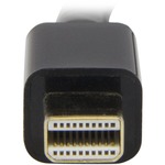 StarTech.com Mini DisplayPort to HDMI converter cable - 6 ft 2m - 4K - Black