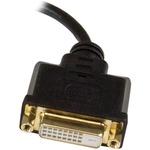 StarTech.com Micro HDMI to DVI-D Adapter M/F - 8in - 1 x Micro HDMI Male Digital Audio/Video - Black