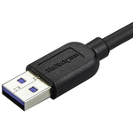 StarTech.com 2m 6 ft Slim Micro USB 3.0 Cable - M/M - USB 3.0 A to Right-Angle Micro USB - USB 3.1