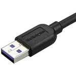 StarTech.com 1m 3 ft Slim Micro USB 3.0 Cable - M/M - USB 3.0 A to Left-Angle Micro USB
