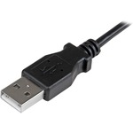 StarTech.com 1m 3 ft Right Angle Micro-USB Charge-and-Sync Cable M/M - USB 2.0 A to Micro-USB