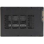 StarTech.com Dual-Bay 2.5in to 3.5in SATA Hard Drive Adapter Enclosure with RAID - Supports SATA III Andamp; RAID 0, 1, Spanning, JBOD Aluminum - SATA/600 - Serial ATA/600