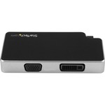 StarTech.com USB C Multiport Adapter - UHD 4K - USB C to VGA / DVI / HDMI - USB C Adapter - macOS 10.12.6 or later is required for your MacBook to support this produ