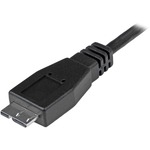 StarTech.com 0.5m USB C to Micro USB Cable - M/M - USB 3.1 10Gbps - USB 3.1 Type C to Micro USB Type B Cable