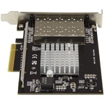 StarTech.com Quad Port 10G SFPplus Network Card - Intel XL710 Open SFPplus Converged Adapter - PCIe 10 Gigabit Fiber Optic Server NIC