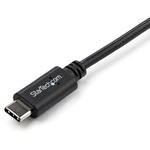 StarTech Right-Angle USB-C Cable - M/M - 1 m 3 ft. - USB 2.0