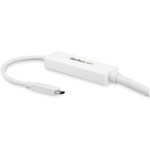 StarTech.com 3m / 10 ft USB C to DisplayPort Cable - USB-C to DP Cable - 4K 60Hz - White - 9.8 ft. USB C to DisplayPort cable and adapter in-one- 4K DisplayPort cabl