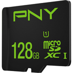 PNY High Performance 128 GB microSDXC - Class 10/UHS-I U1 - 100 MB/s Read - 20 MB/s Write
