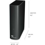 WD Elements WDBWLG0100HBK 10 TB Desktop Hard Drive - 3.5inch External - Black - USB 3.0 Type A