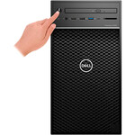 Dell Precision 3000 3630 Workstation - Xeon E-2174G - 8 GB RAM - 256 GB SSD - Tower - Black - Windows 10 Pro 64-bitNVIDIA Quadro P620 2 GB Graphics - DVD-Writer - Se
