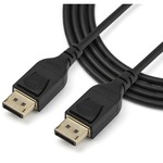 StarTech.com 1m 3.3 ft DisplayPort 1.4 Cable - VESA Certified - Supports HBR3 and resolutions of up to 8K@60Hz - Supports HDR for high contrast ratio and vivid color