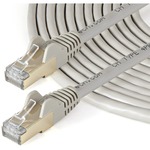 StarTech.com 10m CAT6a Ethernet Cable - Grey - RJ45 Snagless Connectors - CAT6a STP Cord - Copper Wire - Network Cable 6ASPAT10MGR - First End: 1 x RJ-45 Male Netw