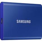 Samsung T7 MU-PC2T0H/WW 2 TB Portable Solid State Drive - External - PCI Express NVMe - Indigo Blue - Gaming Console, Desktop PC, Smartphone, Smart TV, Tablet Device