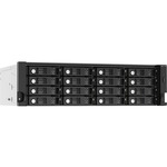 QNAP TL-R1620SEP-RP Drive Enclosure SATA/600 - Mini-SAS HD Host Interface - 3U Rack-mountable - Hot Swappable Bays - 16 x HDD Supported - 16 x SSD Supported - 16 x 2