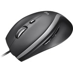 Logitech M500S Mouse - Black - Cable