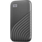 WD My Passport WDBAGF0040BGY-WESN 4 TB Portable Solid State Drive - External - Grey - USB 3.2 Gen 1 Type C - 1050 MB/s Maximum Read Transfer Rate - 256-bit Encrypt