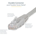 StarTech.com 50 ft Gray Molded Cat6 UTP Patch Cable - ETL Verified - Category 6 - 50ft - Gray