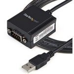 StarTech.com 1 Port FTDI USB to Serial RS232 Adapter Cable with COM Retention - DB-9 Male Andamp; Type A Male USB