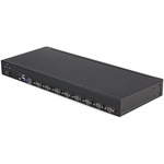 StarTech.com 8 Port 1U Rackmount USB KVM Switch Kit with OSD and Cables - 8 Port - 1U - Rack-mountable