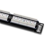 TRENDnet TC-P12C5E 12 Ports Network Patch Panel - 12 x RJ-45 - 12 x RJ-11