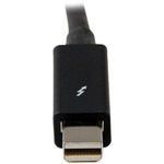 StarTech.com 1m Thunderbolt Cable - M/M - Thunderbolt for MacBook Pro, iMac - 1m - 1 Pack