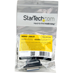 StarTech.com Low Profile 16in Parallel Port Header Cable Adapter with Bracket - DB25 F to IDC26 - Grey