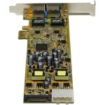 StarTech.com Dual Port PCI Express Gigabit Ethernet PCIe Network Card Adapter