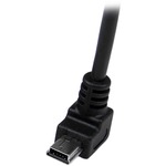 StarTech.com 2m Mini USB Cable - A to Down Angle Mini B - 1 x Type A Male USB - Black