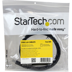 StarTech.com 1m 3ft Certified SuperSpeed USB 3.0 A to B Cable - M/M - 1 x Type A Male USB