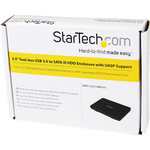StarTech.com 2.5in USB 3.0 External SATA III SSD Hard Drive Enclosure